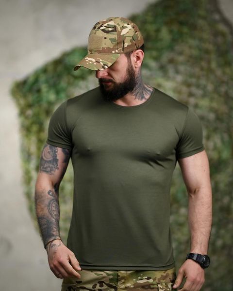Тактична футболка SELION &laquo;Козацькому роду&raquo; Olive 96006-s фото