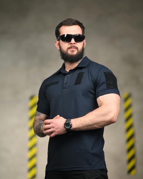 Тактична футболка (Lacosta Sport) PATRIOT Blue 14284-s фото