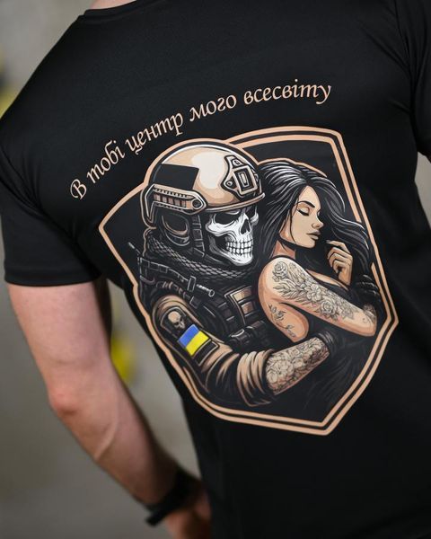 Тактична футболка SELION &laquo;Всесвіт&raquo; Black 91582-s фото