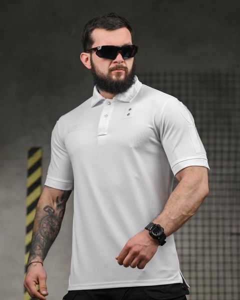 Тактична футболка (Lacosta Sport) PATRIOT White 14283-s фото