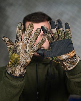 ЗИМОВІ ТАКТИЧНІ РУКАВИЧКИ HUNTER 94666 фото